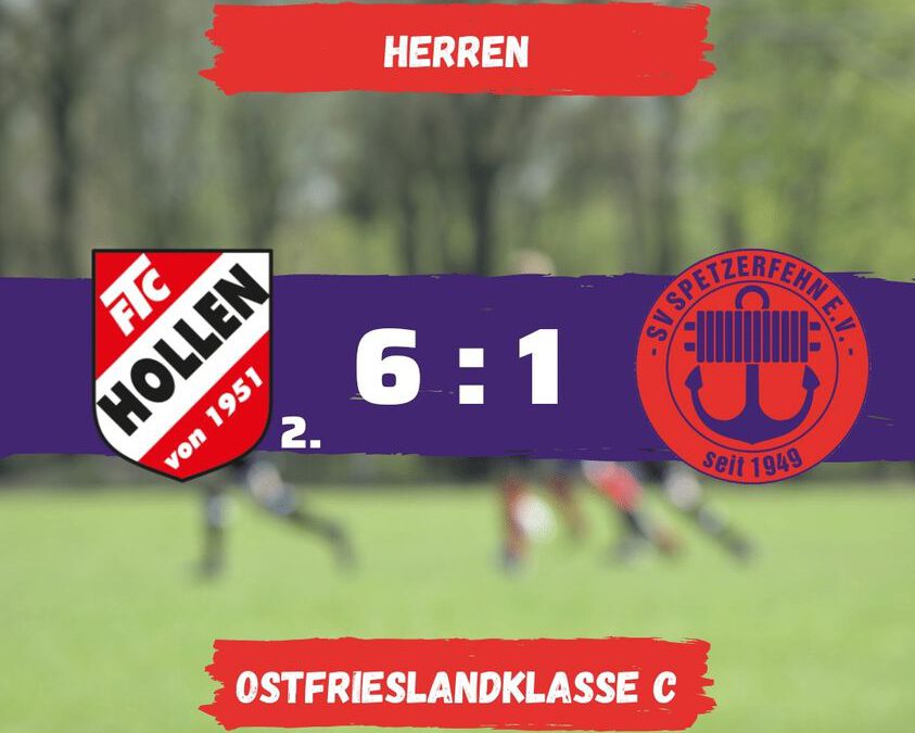 1:6-Niederlage in Hollen